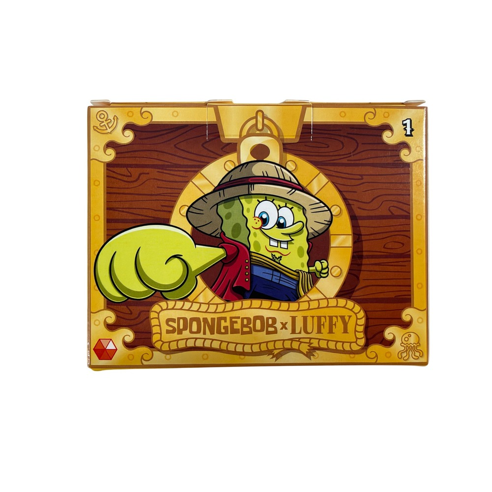 McDonald's Happy Meal Toy #1 - SpongeBob x Luffy